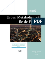 Urban Metabolism of Paris - Report