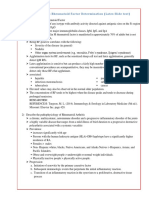 Experiment 12: Rheumatoid Factor Determination (Latex Slide Test)