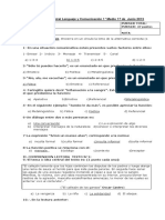 Prueba 1° Semestre 1°M 2013