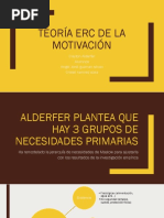 Teoría ERC de La Motivación