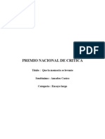 Que Se Levante La Memoria Escrito Por Amadeo Castro 2