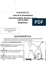 Clase 2 Bioenergética 2018