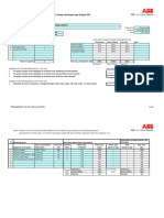 Preliminary Ac-Dc Calculation: ABB S.R.O. Czech Republic