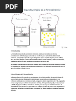 Primer y Segundo Principio de La Termodinamica PDF