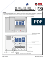 BS-1632, 1 1 BS-634, BS - 636: Conventional Fire Alarm Panels 2, 4 and 6 Zone