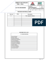 Design Criteria For Grounding 0: New Cement Plant Project Pidie - Aceh