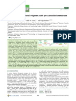 Well-De Fined Cholesterol Polymers With pH-Controlled Membrane Switching Activity