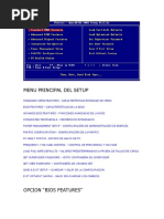 Menu Principal Del Setup