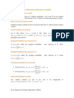 Two Dimensional Random Variable