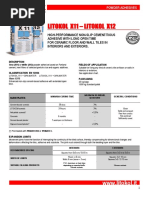 Litokol X11 - Litokol X12