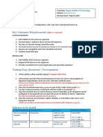 CGX Access POC Plan and Summary