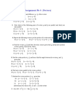 Assignment No 6 (Vectors) : 1. Form The Sum