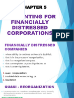 Accounting For Financially Distressed Corporations