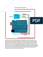 DHT11 Arduino Interfacing