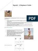 How To Play Squash - A Beginners Guide: Quash Safety and Fitness