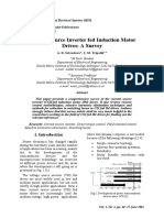 Current Source Inverter Fed Induction Motor Drives: A Survey