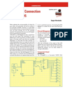 Atmega 8 Connection To 74HC595: Circuit Diagram