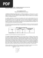 Lista N°1 Problemas de Programación Lineal