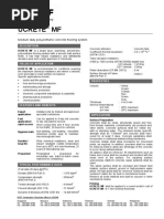 Ucrete MF: Medium Duty Polyurethane Concrete Flooring System