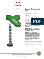 Burlington Resources Gas Plant: Case Study: Glycol Coolant Filtration March 2006