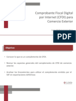 CFDI Comercio Exterior J.A Del Río WEBINAR PDF