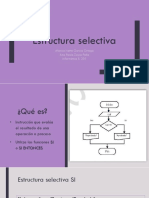 Estructura Selectiva