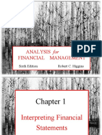 Analysis For Financial Management: Sixth Edition Robert C. Higgins