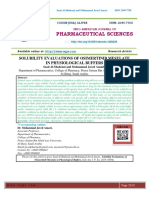 Solubility Evaluations of Osimertinib Mesylate in Physiological Buffers