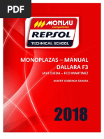 Formulas Manual Dallara f3