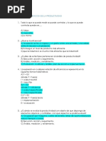 Analisis e Interpretacion de La Productividad 5 Preguntas