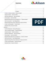 Financial Accounting Exercises