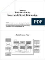 Chapter 2 Introduction To Integrated Circuit Fabrication