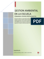 Proyecto: Gestión Ambiental en La Escuela