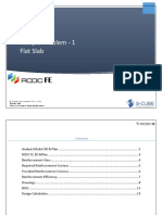 RCDC FE-Sample Problem 1-Flat Slab