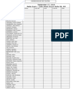 Attendance Sheet Sept14