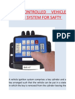 Vehicle Ignition System For Safety