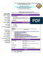 Delegates Schedule of Fees