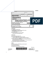 Chemistry: Edexcel GCE