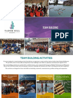 Team Building Packages Brochure 2017