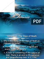 10 Genesis 6 The Days of Noah 1