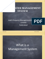 Integrated Management System: IL&FS Property Management & Services Limited Hyderabad