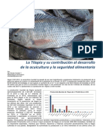 La Tilapia y Su Contribución Al Desarrollode La Acuicultura y La Seguridad Alimentaria