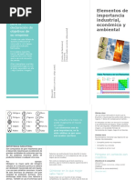 Triptico Quimica