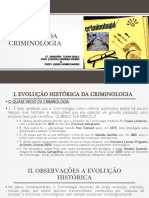 FTC 2018 Tema 2 Historia Da Criminologia