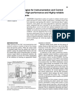 Hitachi's Technologies For Instrumentation and Control Systems To Fulfill High-Performance and Highly-Reliable Nuclear Power Plants