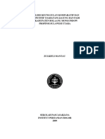 Analisis Keunggulan Komparatif Dan Kompetitif Usahatani Jagung Dan Padi