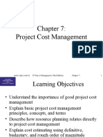 Project Cost Management: 1 WWW - Cahyo.web - Id IT Project Management, Third Edition Chapter 7