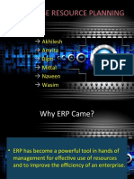 Enterprise Resource Planning (ERP)