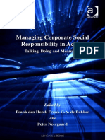 (Hond) Managing Corporate Social Responsibility in