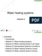 Module 6 Water Heating Systems